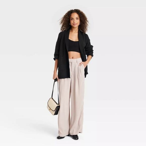 A505 • Open Layering Knit Cardigan - Picture 3 of 3